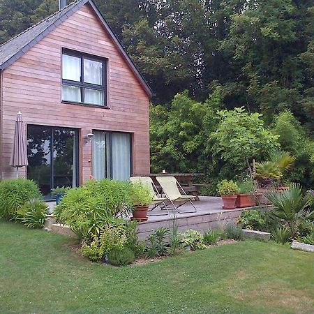 Un Jardin En Pente Douce Villa Locquenole Rum bild