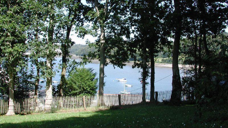 Un Jardin En Pente Douce Villa Locquenole Rum bild