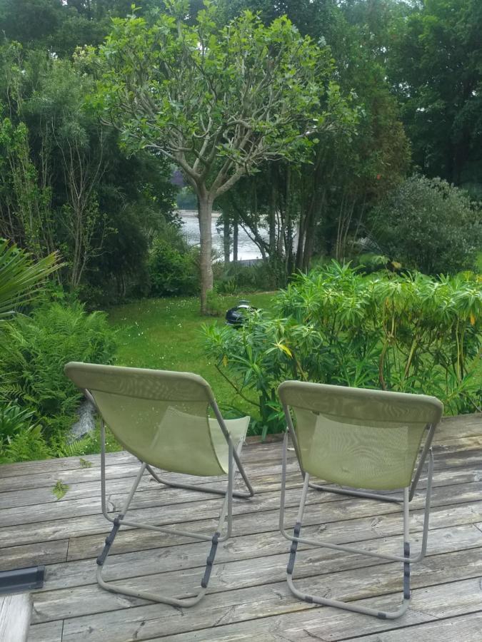 Un Jardin En Pente Douce Villa Locquenole Exteriör bild